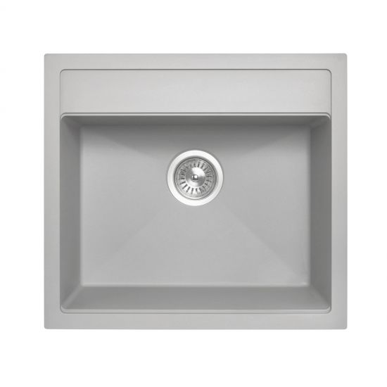 560*510*200mm ACA Carysil Single Bowl Granite Top/Flush/Under Mount Sink - HD reno