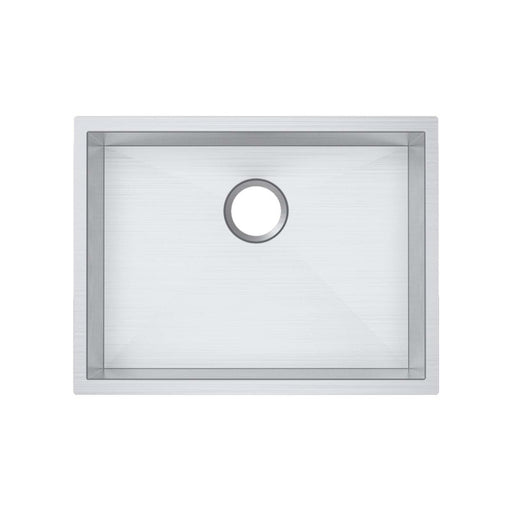 600x450x230mm ACA Handmade Top/Undermount 304 Stainless Steel Single Bowl Kitchen Sink - HD reno