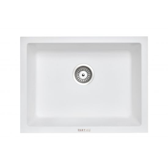 610*457*205mm ACA Carysil Single Big Bowl Granite Top/Flush/Under Mount Sink