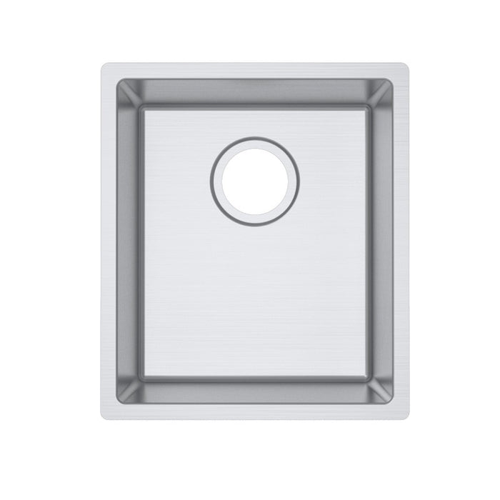 380x440x200mm ACA 1.2mm Handmade Top/Undermount 304 Stainless Steel Single Bowl Kitchen Sink - HD reno