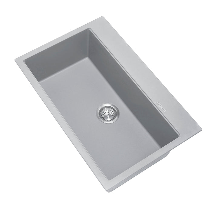 780*510*220mm Carysil Single Bowl Granite Kitchen Sink Top/Under Mount