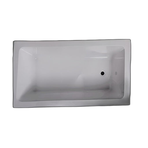 Tano 1800*850*500mm Gloss White Acrylic Drop in Bath Tub - HD reno