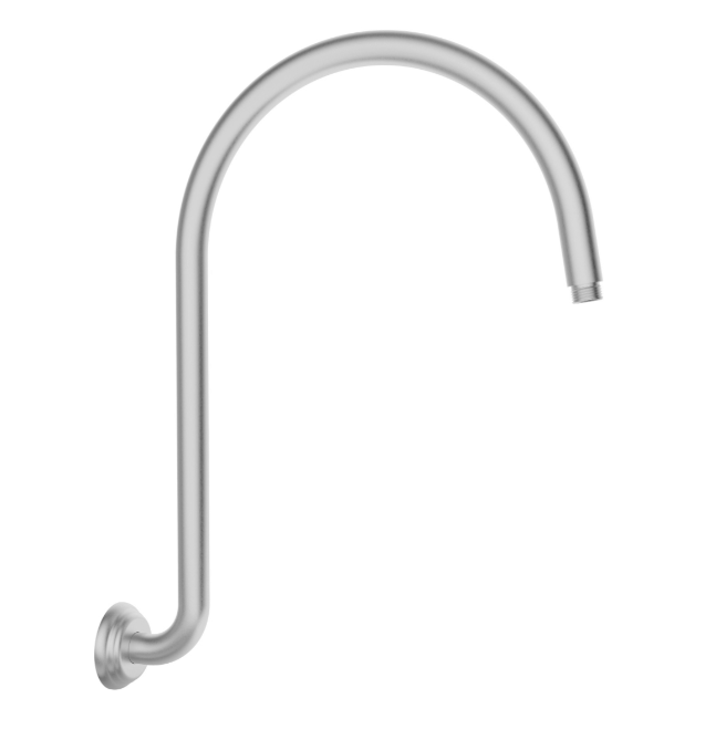 ACL Clasico Chrome/Brushed Nickel/Brushed Gold/Matt Black High-rise Brass Shower Arm - HD reno