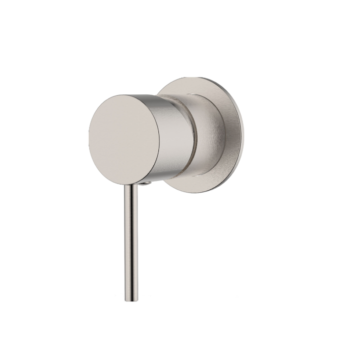 IKON-Hali Wall Mixer with 60mm Cover Plate Chrome/Brushed Nickel/Brushed Gold/Gun Metal/Matt Black - HD reno