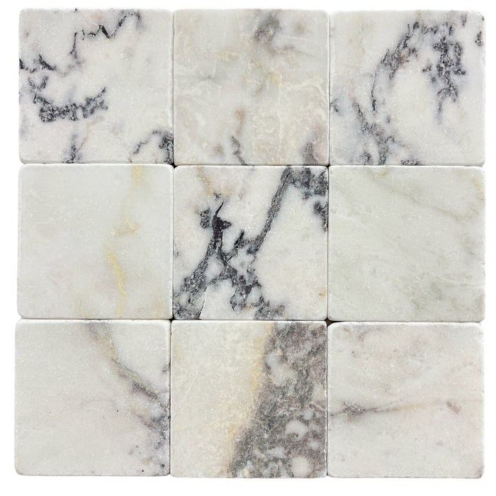 Viola Square Tumbled 100*100*10mm