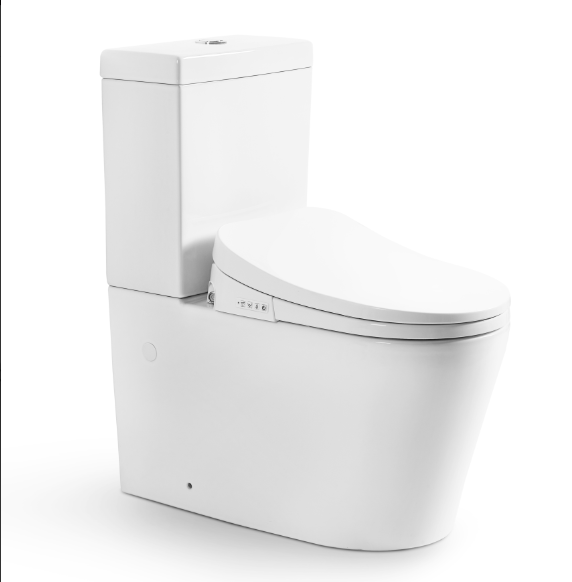 710*390*830mm Poseidon Stella Rimless Back To Wall Smart Toilet