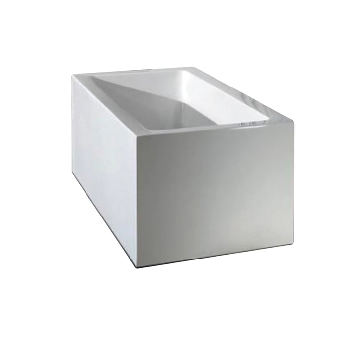ATAUD 1520/1700*750*580mm Bath Tub White Acrylic Free Standing Rectangle