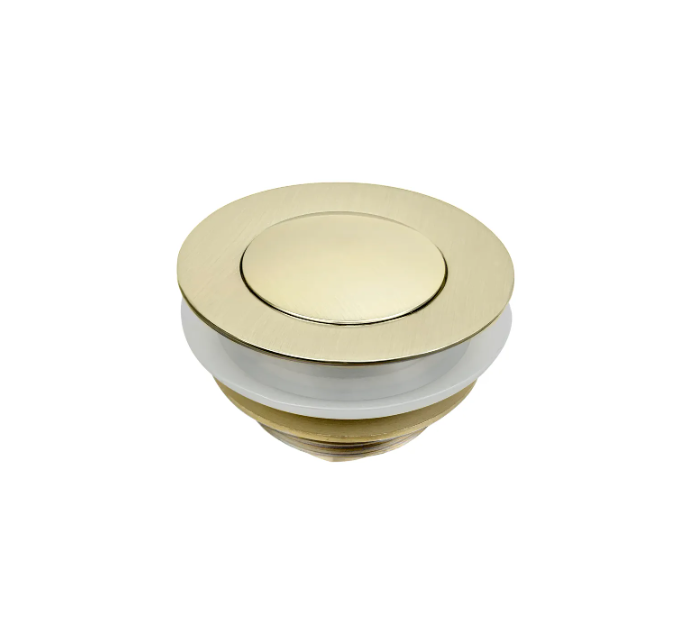 40mm Bathtub Pop Up Plug and Waste Brushed Gold