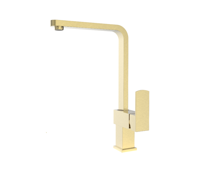 Suprema XEC XPRESS FIT Satin/Matt Black/Gun Metal/Rose Gold/Brushed Gold Stainless Steel With Linear Surface Body and Handle Kitchen Mixer