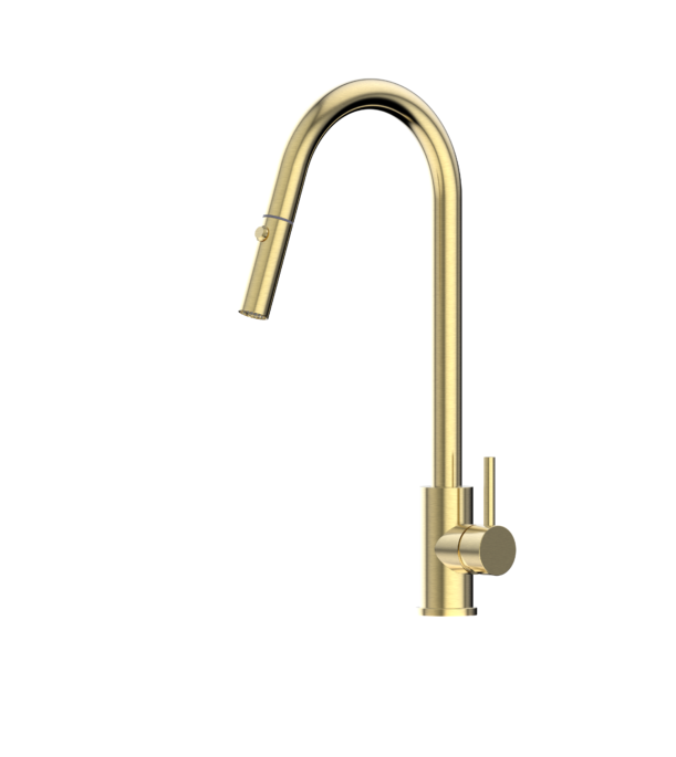 Suprema XACTA XPRESSFIT Satin/Black-Bling/Gun Metal/Rose Gold/Brushed Gold/Polished Stainless Steel Gooseneck Dual Spray Kitchen Mixer