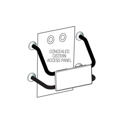 Wall Mounted Backrest Stainless Steel - HD reno