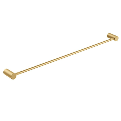 CADDENCE Series Brushed Gun Yellow Gold Single Towel Rail 800mm - HD reno