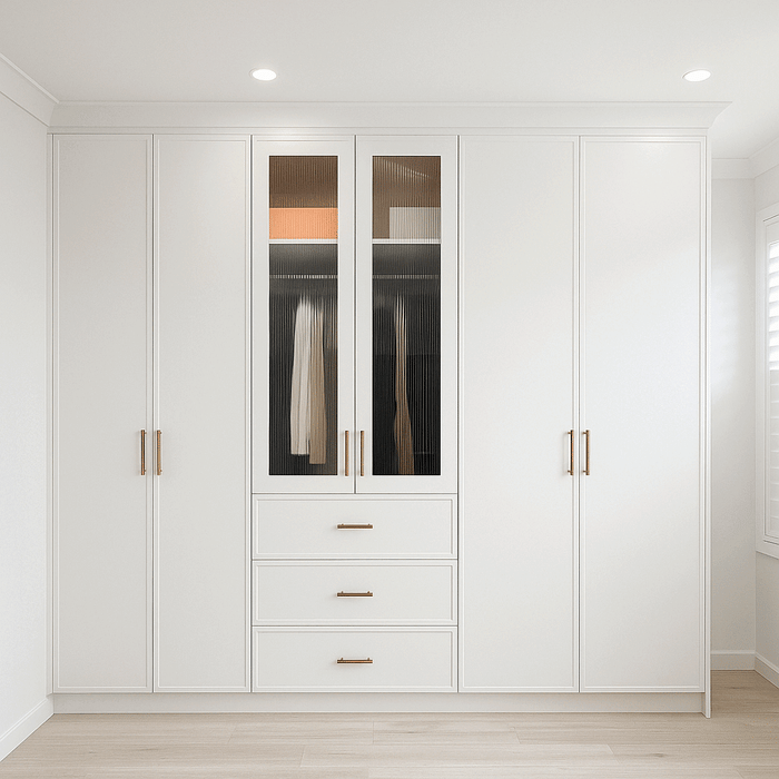 Modern Elegant Walk-in Wardrobe