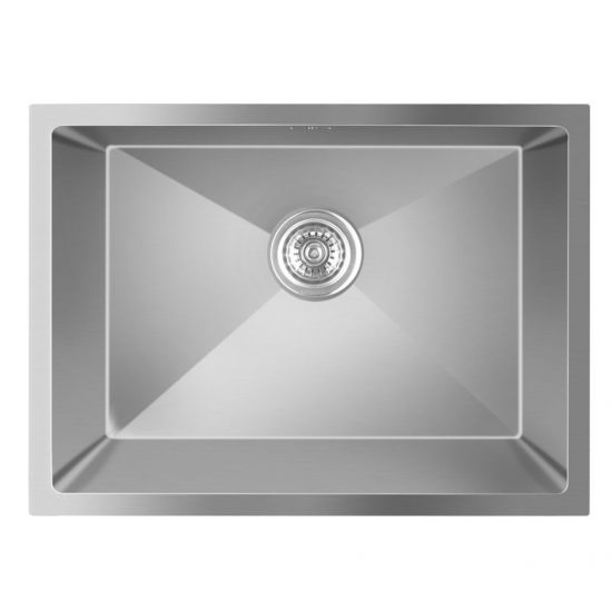 580*440*230mm ACA 304 Stainless Steel Single Bowl Top/Undermount Kitchen/Laundry Sink - HD reno
