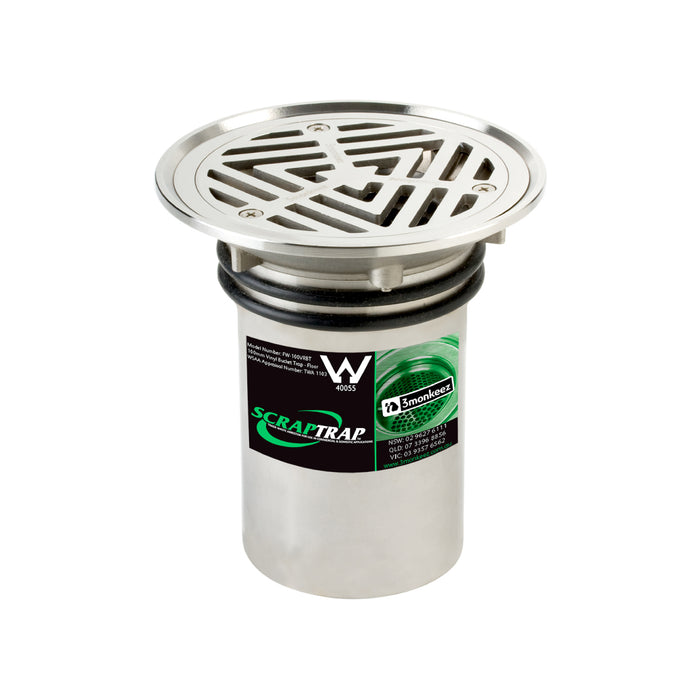 100mm Vinyl Floor Waste Arrestor (suits 100mm pipe) - HD reno
