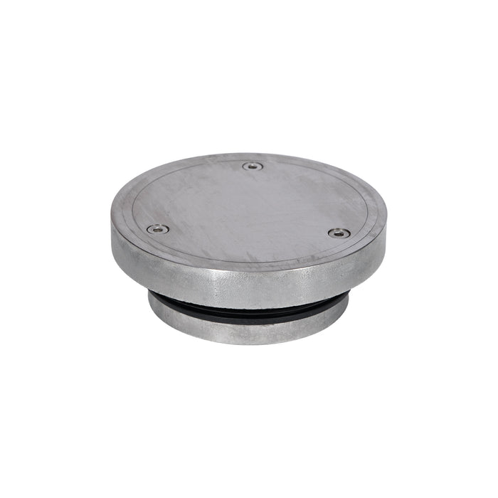 130mm Vinyl Round Clear Out Suits 100mm DWV or HDPE - 304 316 - HD reno