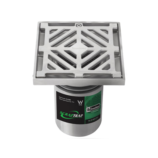 150mm Square Floor Waste Arrestor (suits 100mm pipe) - HD reno