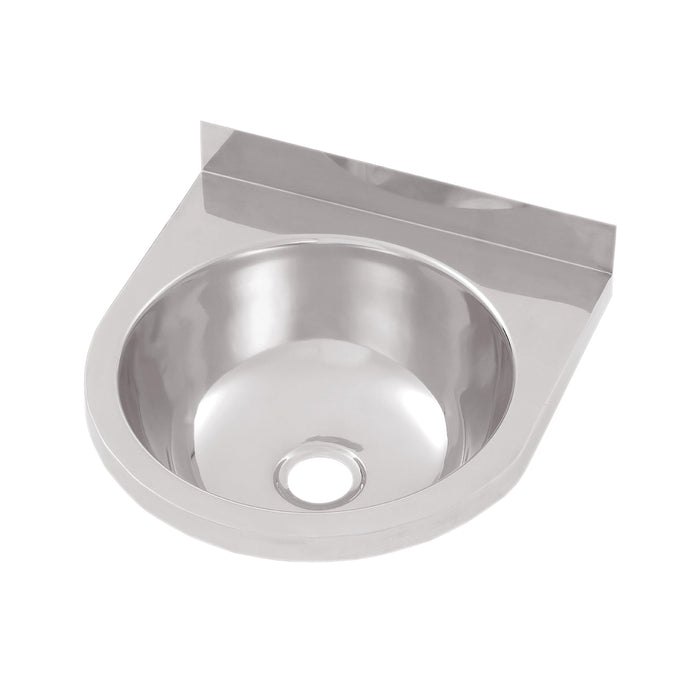 Round Stainless Steel Hand Basin - HD reno