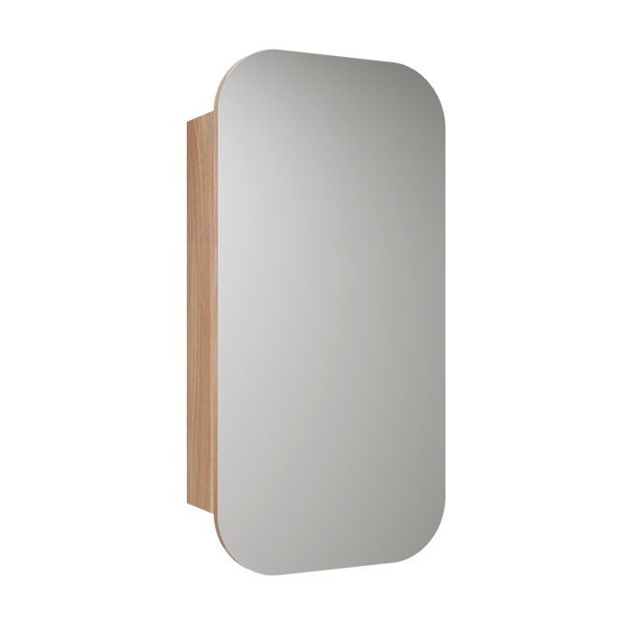 450*900*150mm Aulic Vienna Matt White/Mia/Max/Carita Copper-free Glass Rectangle Shaving Cabinet - HD reno
