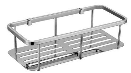 B420 Square Chrome Basket