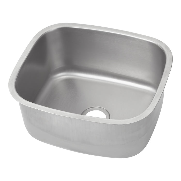 304 Grade Stainless Steel Pressed Sink Bowl (400Wx340Dx200H) - HD reno