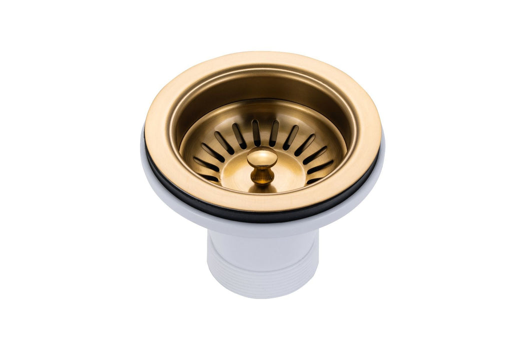 250*450*215mm Round Corner Stainless Steel Brushed Single Bowl Kitchen Sink - HD reno
