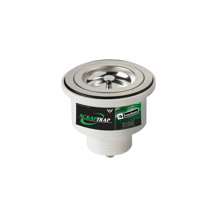Domestic Sink Waste Arrestor Suits 90mm Outlet - HD reno