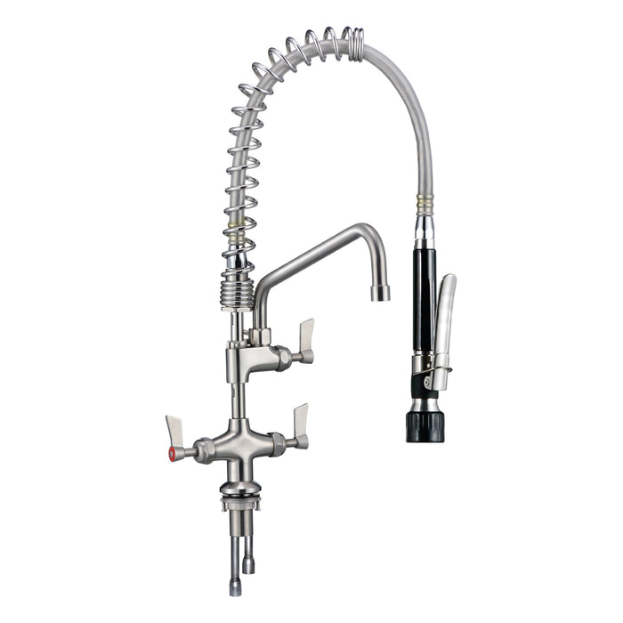 Compact Dual Hob Mount Pre-Rinse with Pot Filler - HD reno