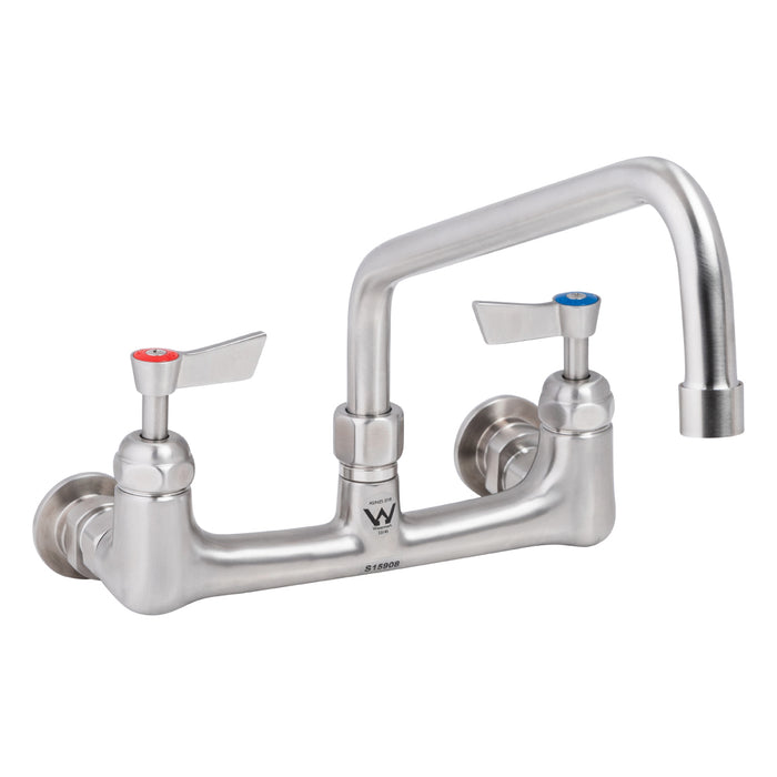 Stainless Steel Exposed Wall Tap Body and Swivel Spout - HD reno