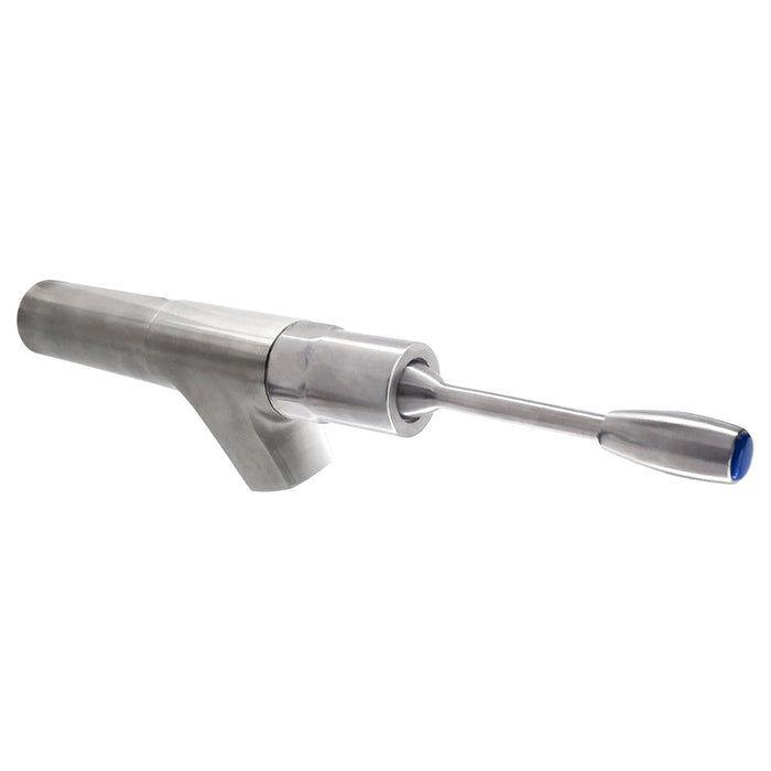 Stainless Steel Lever Handle Bib Tap - Adjustable Timed Flow/Mechanical Operation - HD reno