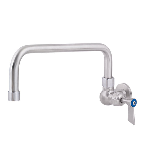 Stainless Steel Single Wall Mount Body with Single Control and Standard Swivel Spout - HD reno