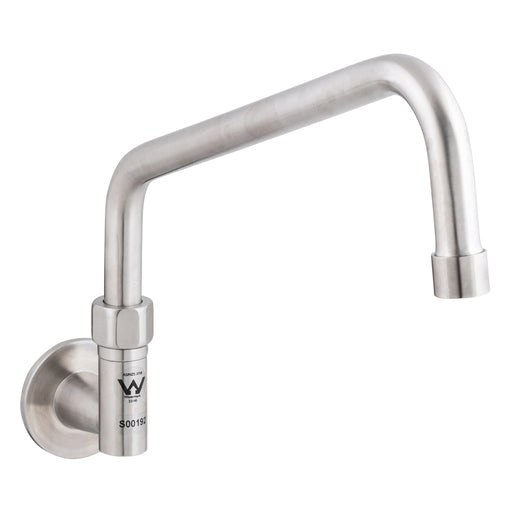 Stainless Steel Wall Elbow and Standard Swivel Spout - HD reno