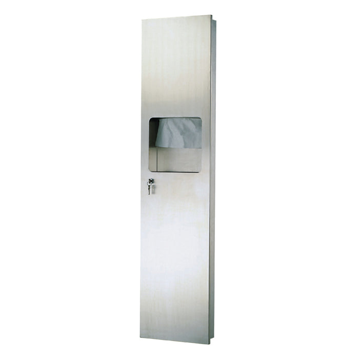 Paper Towel Dispenser With Waste Receptacle Removable 13.5 Litre Waste Bin - HD reno