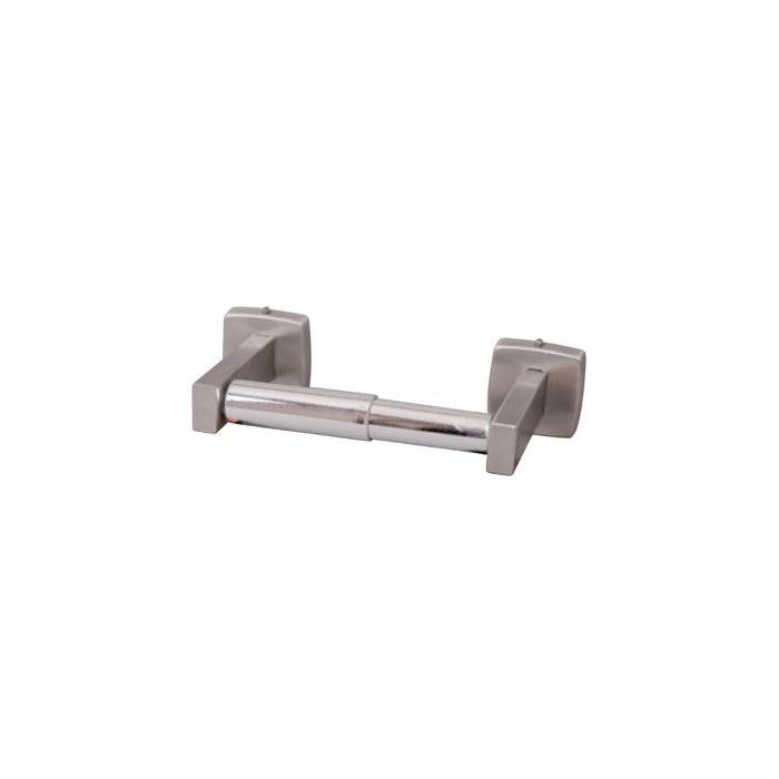 Single Double Stainless Steel Toilet Roll Holder - Chrome Plated ABS Rollers - HD reno