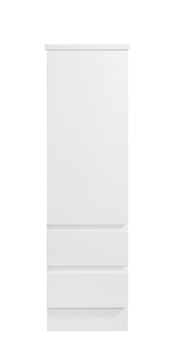 1345*400*400mm Fiona Matt White/Black,Gloss White,Prime/Antico Oak Tall Cabinet
