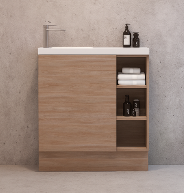 Freestanding Vanity With Legs / Kick board