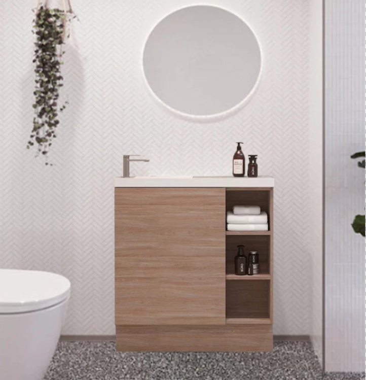Freestanding Vanity With Legs / Kick board
