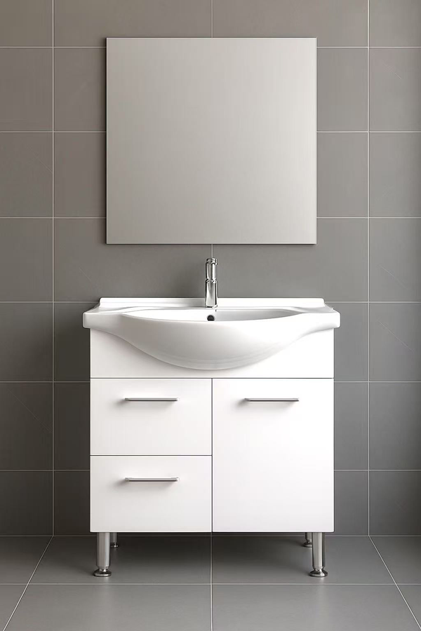 Semi-Recess Vanity