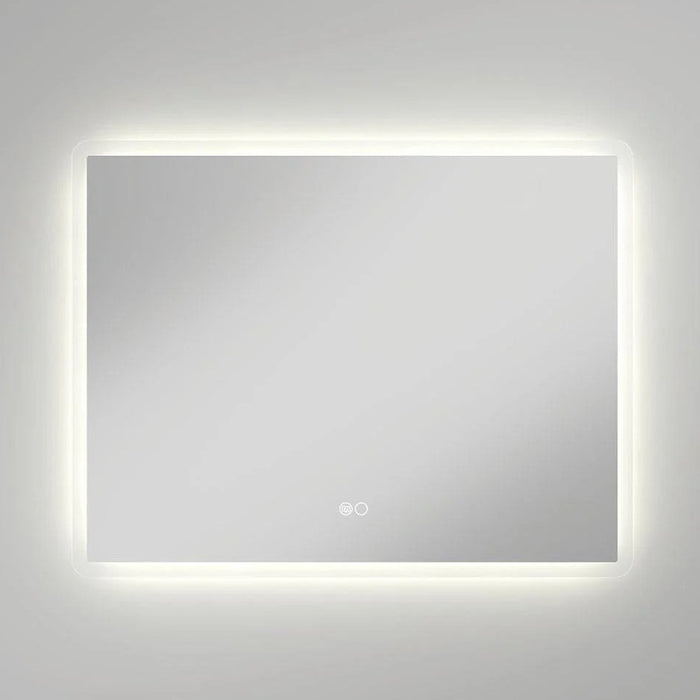 900-1400*700mm Fienza Luciana Rectangular Touch Sensors Framed LED Mirror