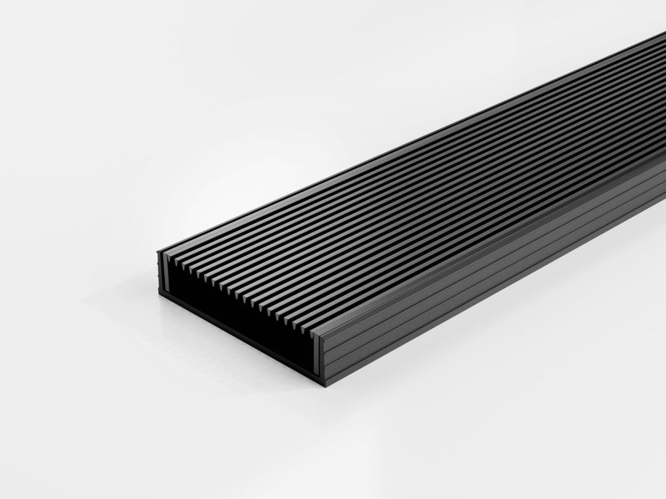 Slimline Linear Drainage system with Architectural (AR) grate style