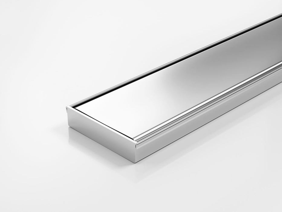 Slimline Linear Drainage system with Flat Top (FT) grate style