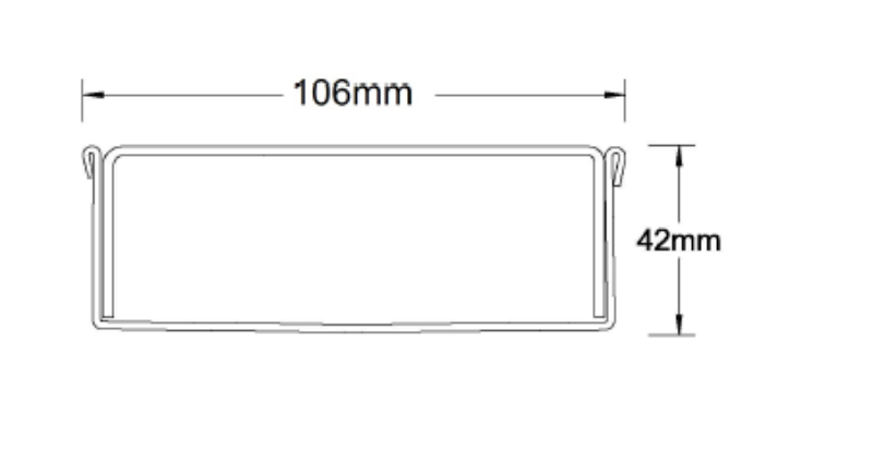 Slimline Linear Drainage system with Punched Slot (PS) grate style
