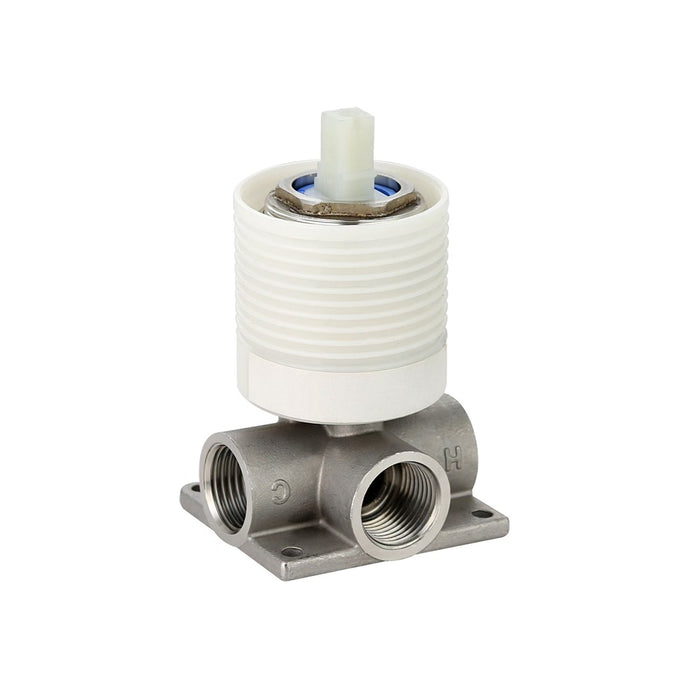 ACL Otus Slimline Stainless Steel Wall Mixer Body Lever Up