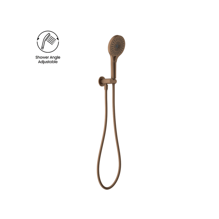 Nero Opal Brass Brushed Nickel/Brushed Gold Brushed Bronze Graphite On Bracket Hand Showers