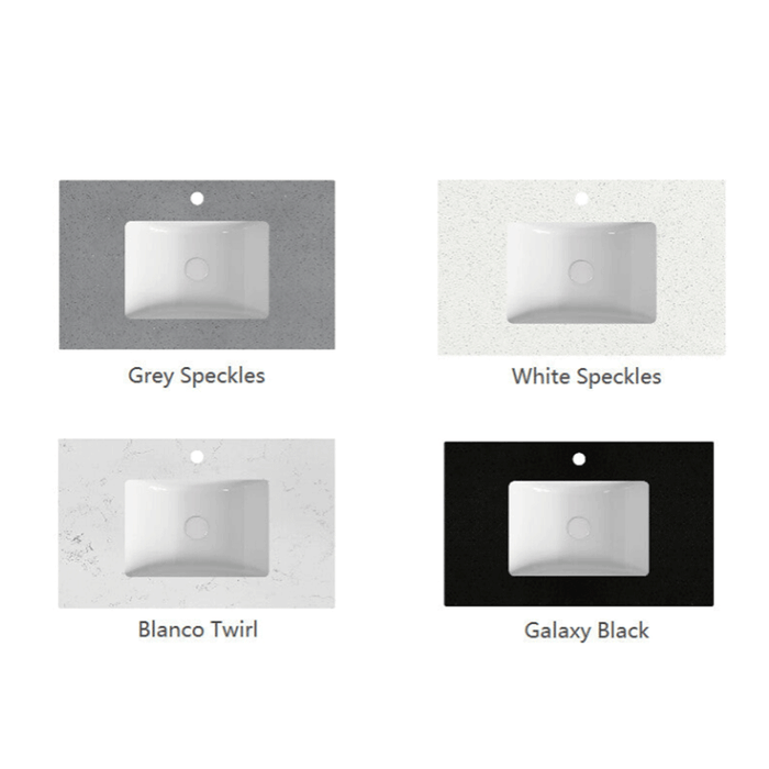 600-1500*460*560mm Poseidon Matt White Bathroom Wall Hung Vanity