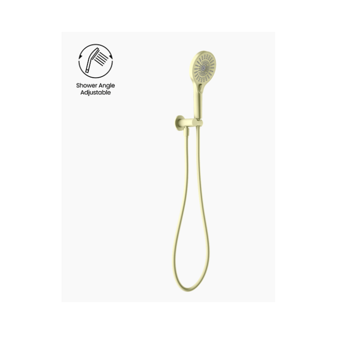 Nero Opal Brass Brushed Nickel/Brushed Gold Brushed Bronze Graphite On Bracket Hand Showers