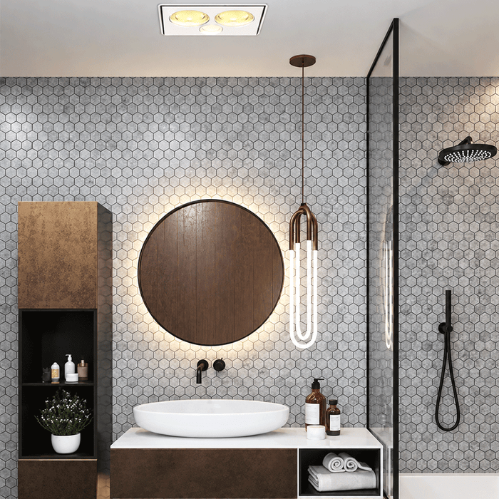 IXL Tastic Vivid 2 in 1 - Bathroom Heater & Light