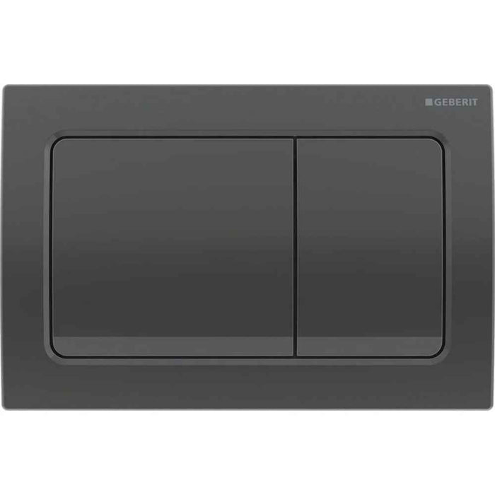 570*360*410mm Mercio Raul99 Gloss White Rimless Wall-Faced Floor Toilet & Geberit Alpha Cistern & Button