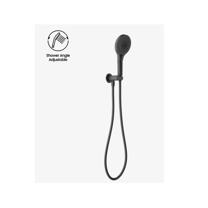 Nero Opal Brass Brushed Nickel/Brushed Gold Brushed Bronze Graphite On Bracket Hand Showers