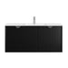 600-1500*460*550mm OTTI Marlo Matt Black Bathroom Wall Hung Vanity